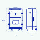 Valise souple 2 roues medium Reykjavik